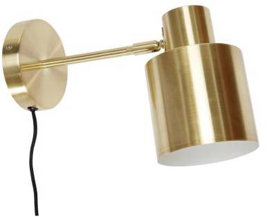 Sänglampa Mässing, Hubsch (Vägglampor i kategorin Lampor)