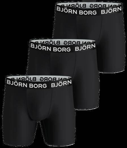 Björn Borg Sports Boxer 3-pack Svart, XXL 