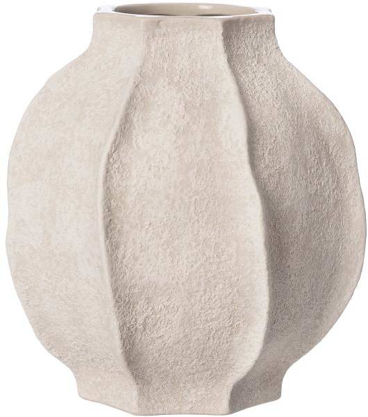 Ernst Vas stengods 24 cm, naturvit 