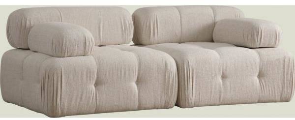 Blanca 2-sits soffa - Beige 