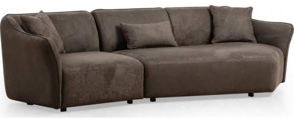 Mentis divansoffa 288 cm - Brun 