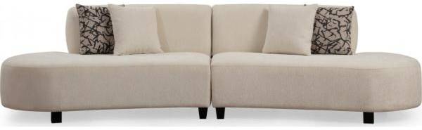 Perry 4-sits soffa 300 cm - Cream 