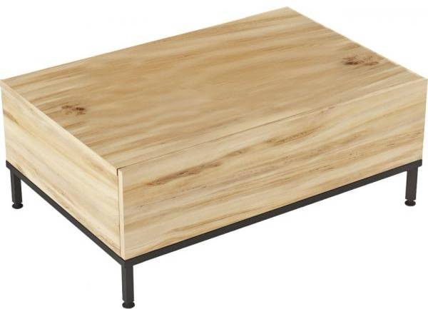 Luvio soffbord 31, 90 x 60 cm - Ek/svart 