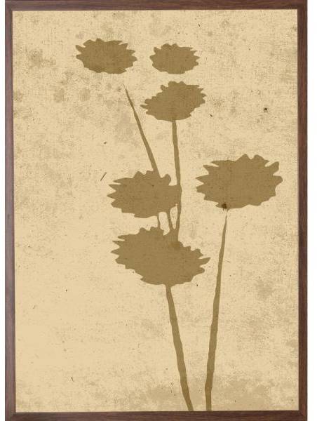 Poster - Flower art - 21x30 cm 