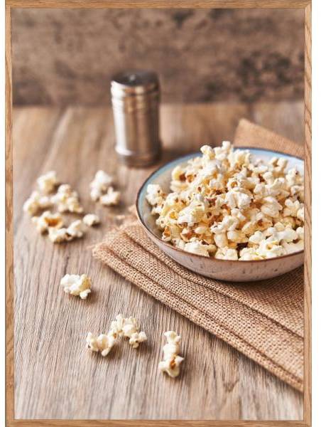 Poster - Popcorn - 21x30 cm 