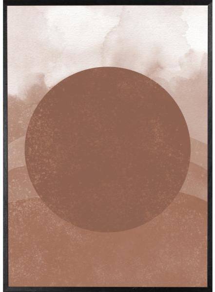 Poster - Soft shades - 21x30 cm 