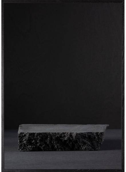 Poster - Black rock - 21x30 cm 