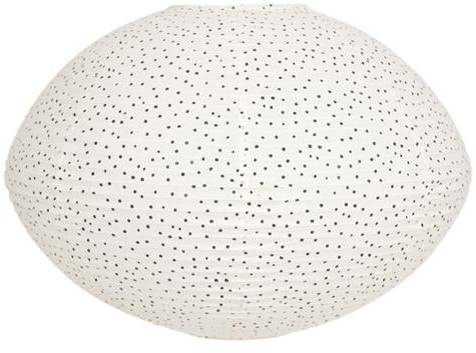 OYOY Moyo Paper Shade lampa 44 cm, off white/black 