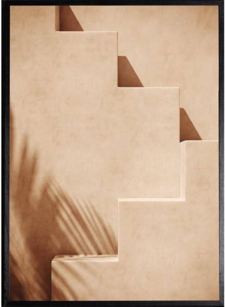 Poster - Stairs - 21x30 cm 