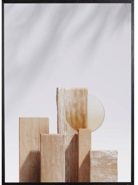 Poster - Wooden blocks - 21x30 cm 
