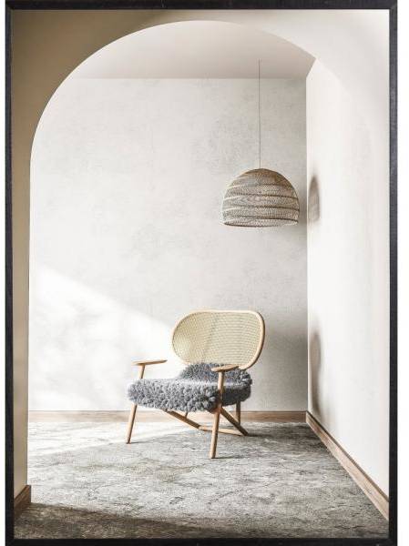 Poster - Lounge chair - 21x30 cm 