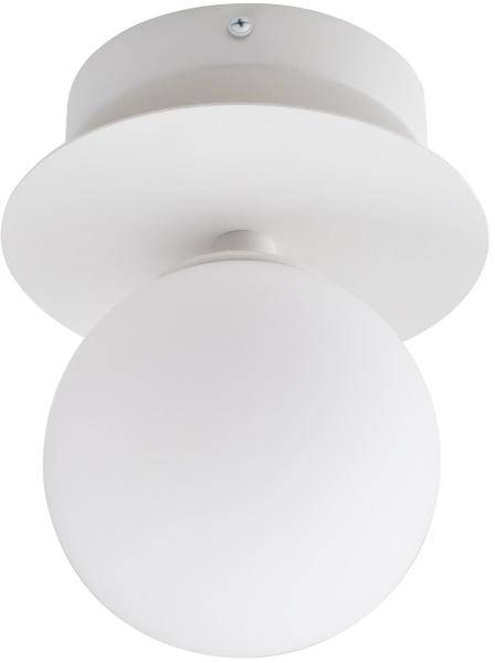 Globen Lighting Vägglampa / plafond Art Deco 24 cm, vit 