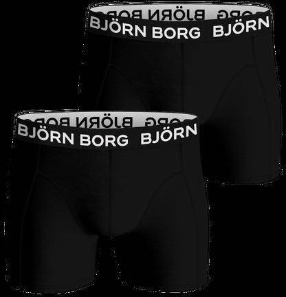 Björn Borg Bamboo Cotton Blend Boxer 2-pack Svart, XXL 