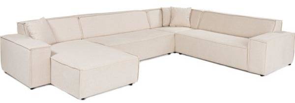 Puzzle u-soffa - Beige 