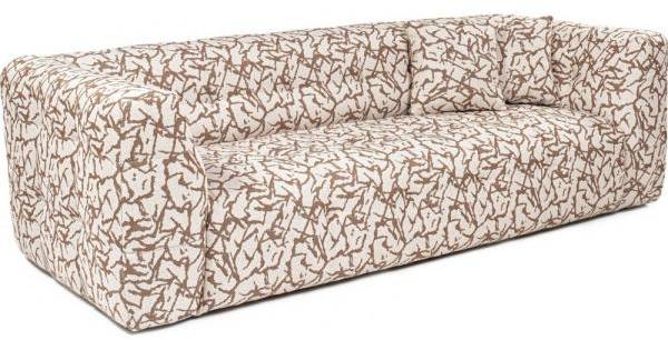 Cady 3-sits soffa - Beige/brun 