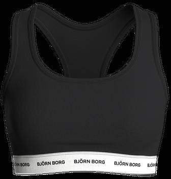 Björn Borg Core Logo Soft Top 1-pack Svart, M 