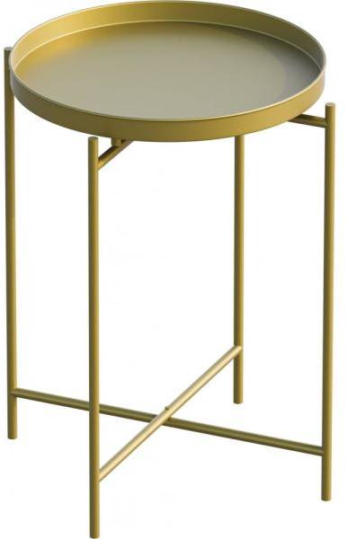 Vela soffbord Ø46 cm - Guld 