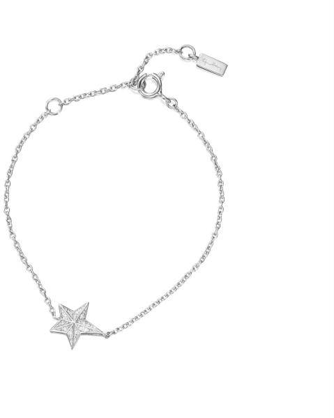 Efva Attling Catch A Falling Star &Amp; Stars Bracelet. 15/17.5/19 Cm - Vitguld (Armband i kategorin Smycken)