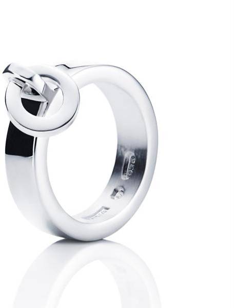 Efva Attling Ring Around Ring 17.00 MM - SILVER 