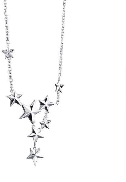 Efva Attling Catch A Falling Star Necklace 42/45 CM - SILVER 