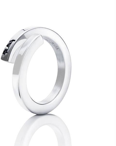 Efva Attling Little Twist Ring 15.50 MM - SILVER 