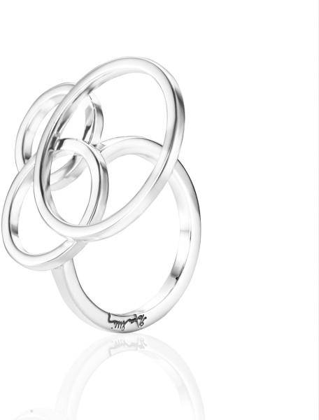 Efva Attling Bubbles Ring 15.50 MM - SILVER 