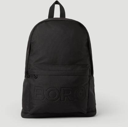 Björn Borg Borg Embossed Street Backpack Svart (Ryggsäckar i kategorin Väskor)