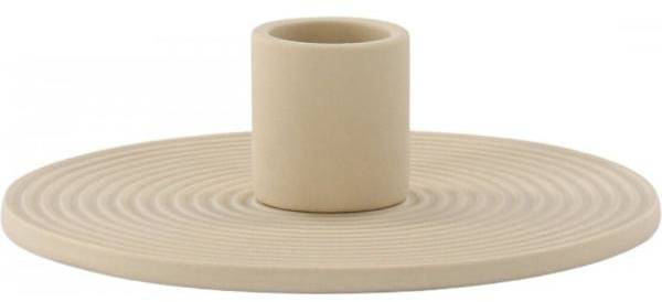 Dian ljusstake 12 x 4 cm - Beige 