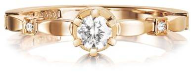 Efva Attling Forget Me Not Star Ring 18.00 MM - GULD 