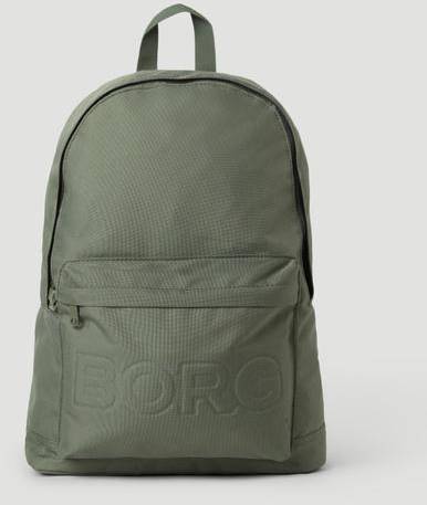 Björn Borg Borg Embossed Street Backpack Grön (Ryggsäckar i kategorin Väskor)