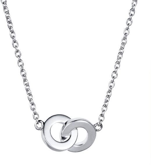 Efva Attling You & Me Necklace 40/42/45 CM - SILVER 