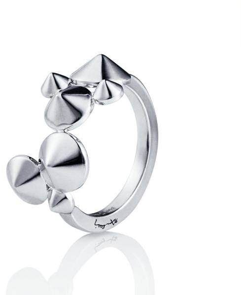 Efva Attling CrÃ©mant Ring 18.50 MM - SILVER 