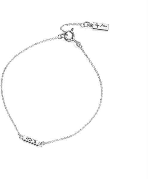 Efva Attling Mini Me Hope Bracelet 17/19 CM - SILVER 