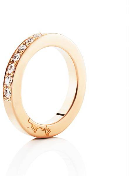 Efva Attling 7 Stars & Signature Ring 15.00 MM - GULD 