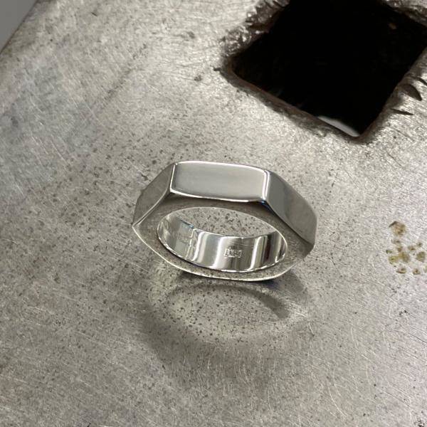 Efva Attling WORK Ring. 18.50 MM - SILVER 