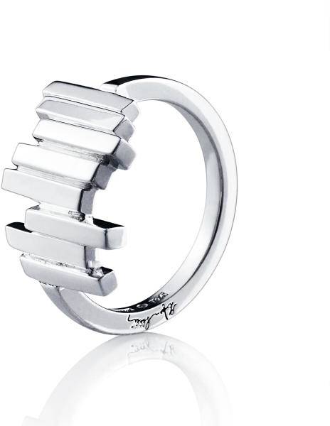 Efva Attling Stairway To Heaven Ring 15.50 MM - SILVER 