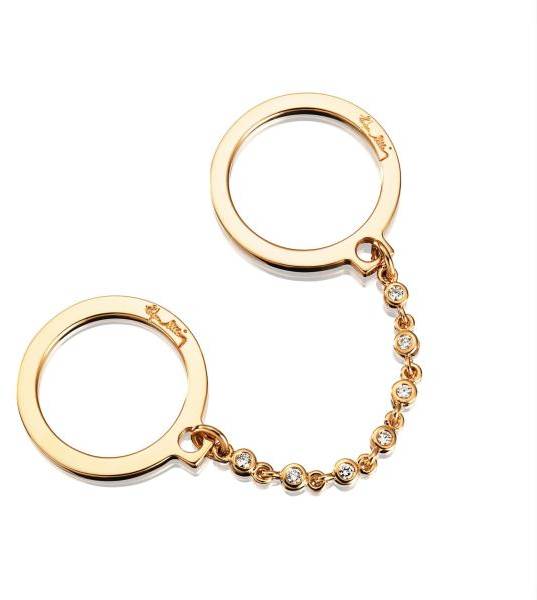 Efva Attling Passion Cuffs & Stars Ring 19.75 MM - GULD 