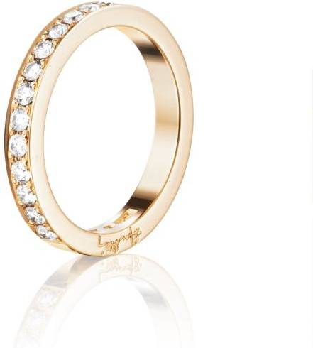 Efva Attling 13 Stars & Signature Ring 18.25 MM - GULD 