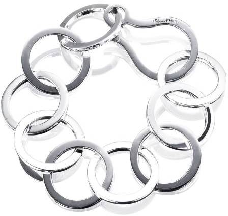 Efva Attling Link A Go-Go Bracelet M - SILVER 