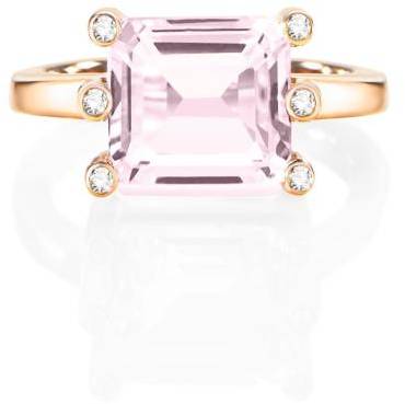 Efva Attling Beautiful Dreamer Ring - Morganite. 17.00 MM - GULD 