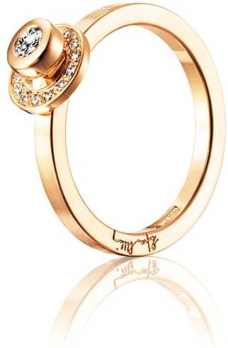 Efva Attling AVO Wedding Ring 17.50 MM - GULD 