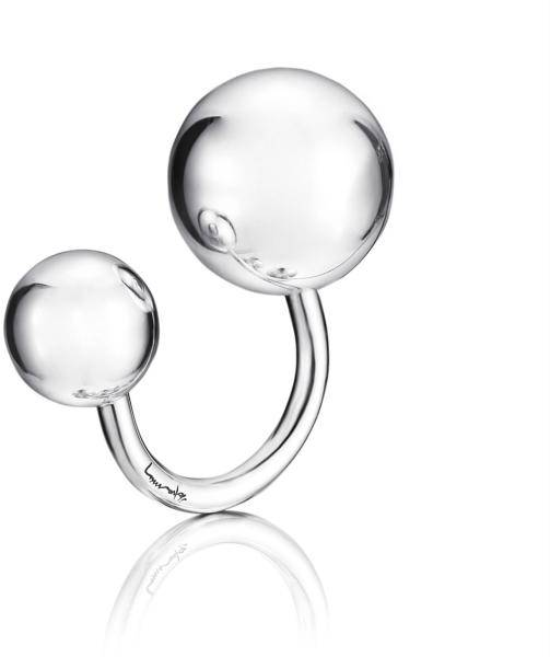 Efva Attling Balls Ring 18.50 MM - SILVER 