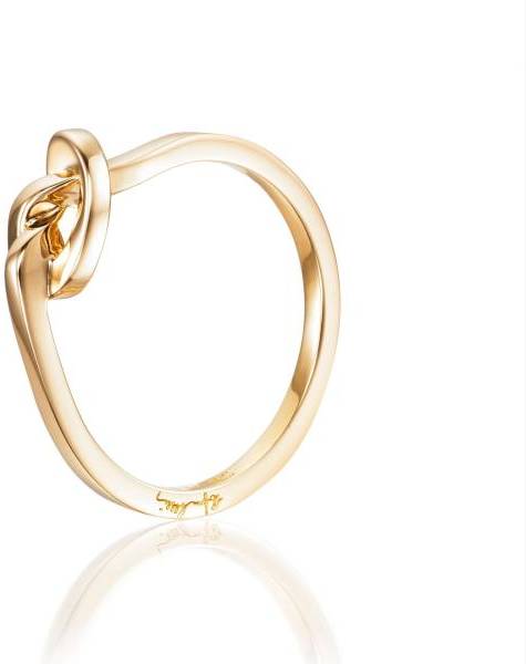 Efva Attling Love Knot Ring 15.50 MM - GULD 