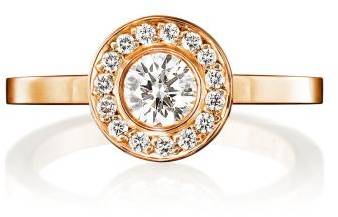 Efva Attling Wedding & Stars Ring 0.40 ct 15.25 MM - GULD 