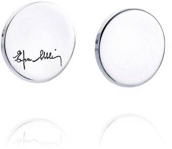 Efva Attling Dots Ear ONE SIZE - SILVER 