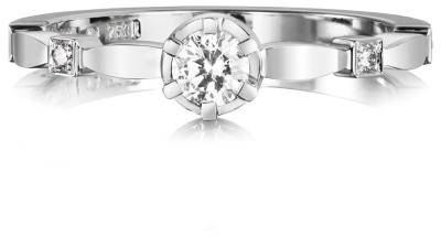 Efva Attling Forget Me Not Star Ring 21.25 MM - VITGULD 