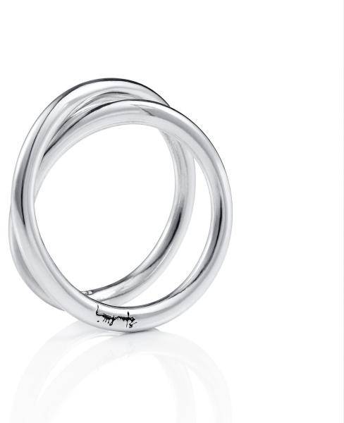 Efva Attling Always Us Ring 15.50 MM - SILVER 