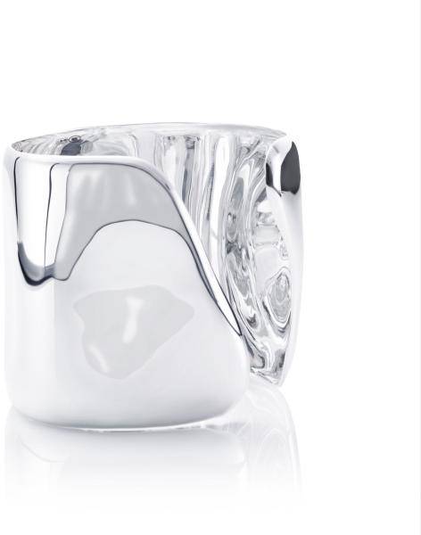 Efva Attling Moonwalk Cuff M - SILVER 