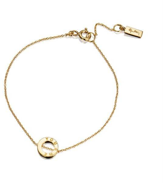 Efva Attling Mini Me You & Me Bracelet 17/19 CM - GULD 