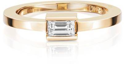 Efva Attling Deco Wedding Ring 18.00 MM - GULD 